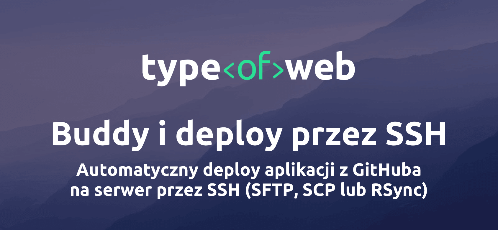 Deploy przez SSH, SFTP lub rsync w Buddy.works